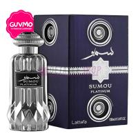 Lattafa Sumou Platinum Eau de Parfum 100 ml – Perfume Unisex Fresco y Sofisticado con Toques Cítricos y Amaderados - details 0