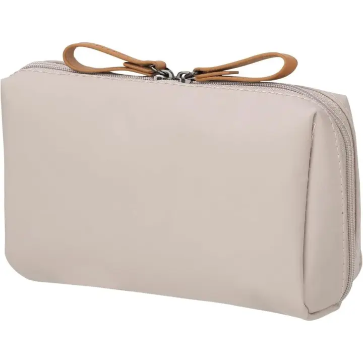 Mini Neceser Maquillaje, Neceser Mujer Pequeño Impermeable, Bolsa Maquillaje Viaje para Mujer with Cremallera, Bolsas de Cosméticos de Viaje Portátil Bolsos de Baño, para Viaje Baaqui - 1
