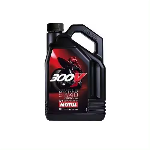 Aceite Motul 300V FL Road Racing 5W40 4 Litros - Máximo Rendimiento - 1