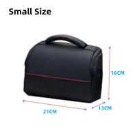 Bolso De Hombro Para Cámara Digital DSLR RF10 Resistente Al Agua Funda Para Fotografía Compatible Con Canon Nikon Sony Con Bolsillo Para Lentes - details 5