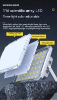 Luz De Camping LED Recargable Alta Potencia Impermeable Portátil Colgante Para Noche Linterna De Emergencia Exterior - details 5