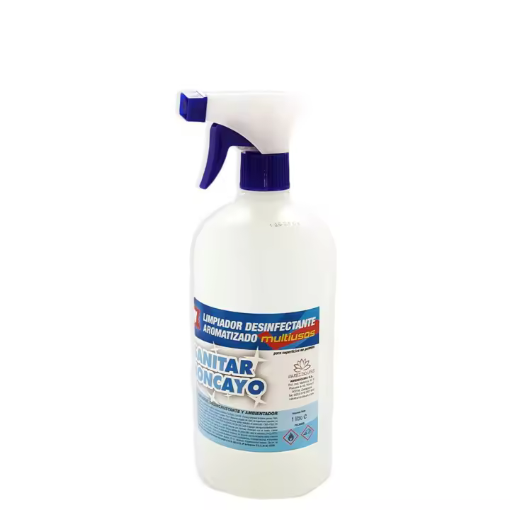 🌲SANITAR MONCAYO liquido  limpiador desinfectante, desincrustante, ambientador aromatizado 1000 ml Aroma 🌲pIno - 1