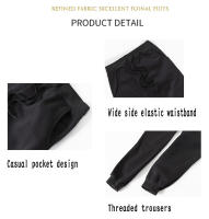 Pantalones Largos De Mujer Con Cintura Elástica Y Cordón Cómodos Y Deportivos Estampados De Mariposa Estilo Casual High Street - details 2