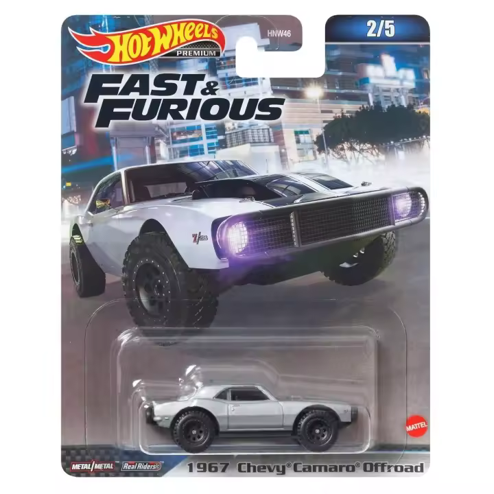 Hot Wheels Premium Fast & Furious 1967 Chevy Camaro Offroad - 1