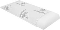 Almohada de Espuma con Aloe Vera, Firmeza Media, Transpirable y Ergonómica, Alivia Cuello y Cervicales, Funda Extraíble y Lavable, Ideal para Dormir de Lado o Boca Arriba - details 1