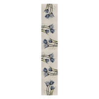 Corredor De Mesa De Lino Tulipán Estilo Rustico Farmhouse 13x70 Pulgadas Decoración Para Comedor Interior Y Exterior En Casa - details 2