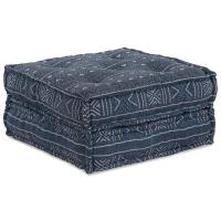 Pouffe Modular vidaXL Índigo 70x70x36 Tela - details 3