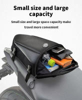 Bolsa De Asiento Trasero Multifuncional Para Motocicleta Impermeable Con Gran Capacidad Y Funda De Lluvia Negro Resistentes Al Desgaste Y Aguas Para Motocross - details 4