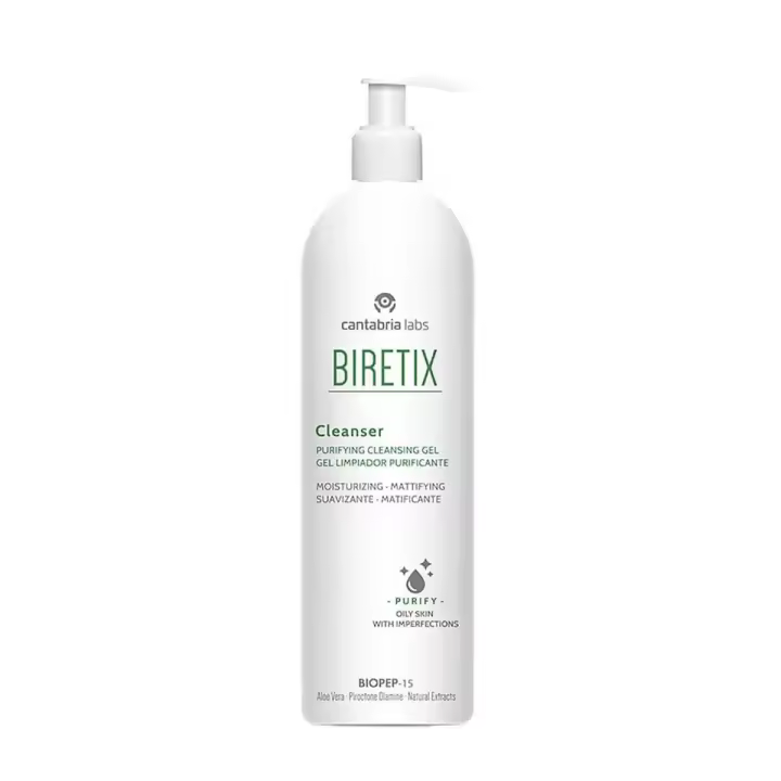 Biretix cleanser gel limpiador purificante 400 ml - 1