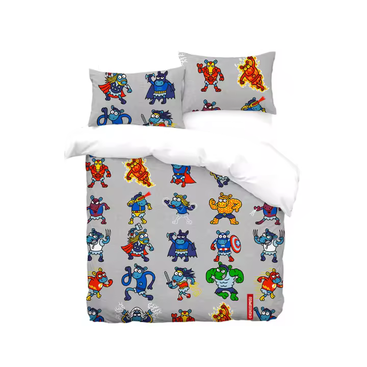KUKUXUMUSU -  Funda Nórdica Kukuxumusu Estampados Divertidos 100% Algodón - 1