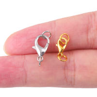 30pcs Correas De Langosta De Acero Inoxidable Con Anillos De Salto Para Hacer Pulseras Y Collares DIY Suministros De Joyería Conectores - details 3