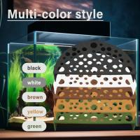 Cueva De Acuario De Plástico Para Pequeños Peces Y Camarones Decoración De Tanque Protector De Albergue Para Mascotas De Cría De Camarones - details 0
