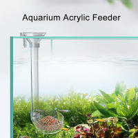 Dispensador De Alimentos Para Acuario Acrílico Multifuncional De Gran Capacidad Tubo Transparente Para Peces Y Camarones - details 0