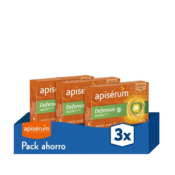 Apiserum Defensas 30 Cápsulas - pack x3 - 1