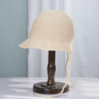 Sombrero De Paja Para Mujer 2022 Nueva Moda Protección UV Visera De Playa Plegable Verano Sombrero De Adulto Para Exterior - details 3