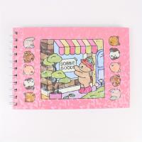 Libro De Colores BOBBIE GOODS Con Temas De Animales Libro De Dibujo Y Pintura Para Amigos Regalo De Cumpleaños Material De Suministros De Pintura - details 3