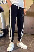Nuevos Pantalones Deportivos Casuales Para Hombre 2024 Pantalones De Sudor Para Gimnasio Correr Entrenamiento Senderismo De Cierre Elástico Talla Media Polyester Skinny Fit - details 10
