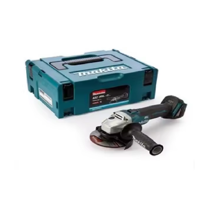Makita Amoladora angular inalámbrica DGA504ZJ, color azul - 1