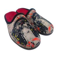 Flossy Zapatillas casa hombre invierno cómodas, flexibles, ligeras y gran confort , con plantilla extraíble y suela perfumada , antideslizante , fabricadas en España ,suaves y tiernas ilustración de auriculares. - details 2