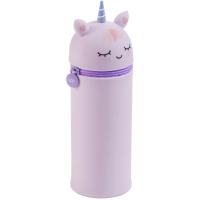 Estuche Portatodo De Silicona 2 en 1  Estuche Y Cubilete De Escritorio Unicornio Kawaii - MiquelRius - details 0