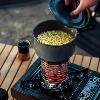 Mini Estufa De Gas Para Acampar Resistente Al Desgaste Portátil Calentador De Acero Cubierta De Calentamiento Equipo De Camping - details 4