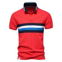 Camisa Polo de Algodón A LA Moda con decoración de metal y solapa, novedad de Primavera y Verano - details 9