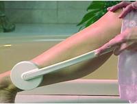 Manual para la espalda, pies, gel de Ducha, bronceador, Crema para la crema y loción protectora solar. Amplia S - details 4