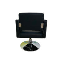 Silla Barbería Ergonómica JUPITER para Barberías, Peluquerías y Salones - Negro - Altura Ajustable, Giratoria y Cómoda - details 2
