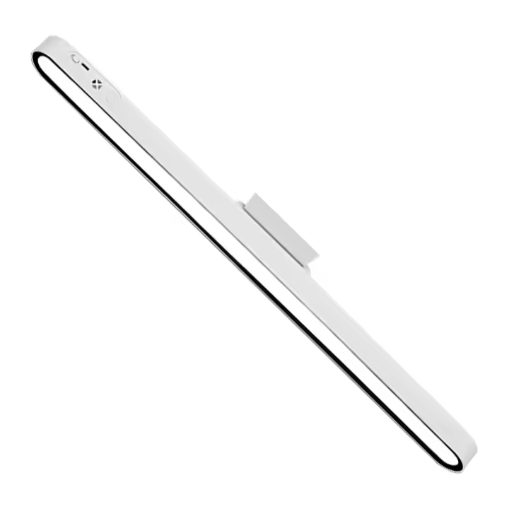 Lámpara De Mesa Magnética Colgante 48cm LED Con Luz De Lectura Y Espejo Luz Nocturna Dimmer USB Recargable Para Cabecera - 1