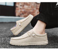 Zapatos De Lona Transpirables Para Hombre 2024 Nuevos Deportivos Ligeros Y Respirables Para Primavera/Verano Zapatos De Exterior Gran Tamaño Mocasines De Caminar - details 6