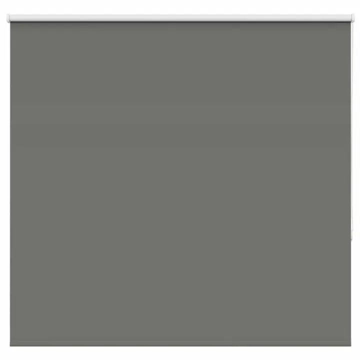 vidaXL Estor Enrollable Opaco gris 145x175 cm Tela Ancho 141,6 cm - 1