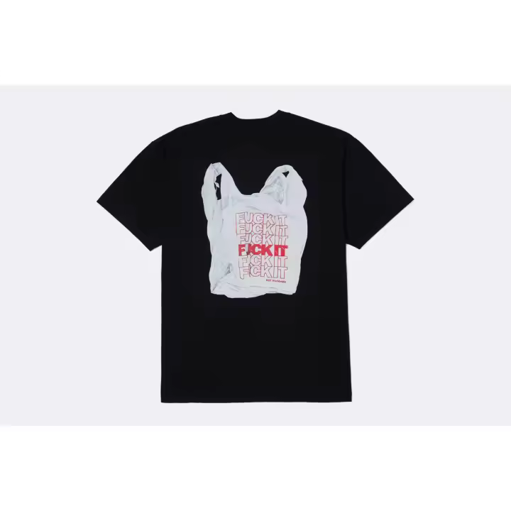 HUF Camiseta negra de manga corta Merida para Hombre - 1