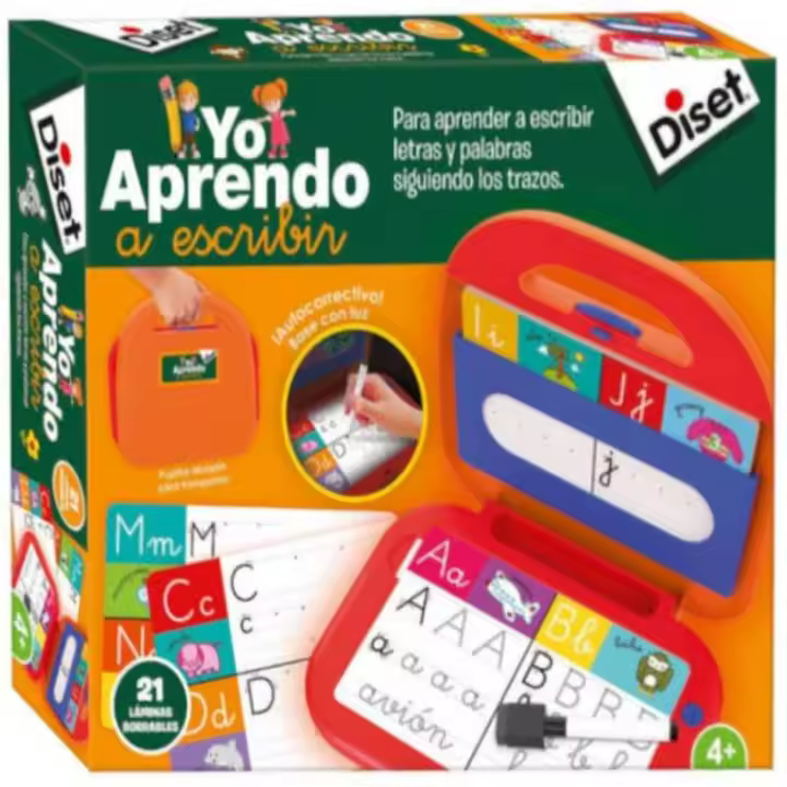 Juego educativo Yo Aprendo a Escribir en maletín Diset - 1