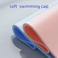 Gorro De Natación De Silicona Impermeable Y Elástico Para Mujeres Y Hombres Gorro De Natación Puro Color De Alta Elasticidad - details 5