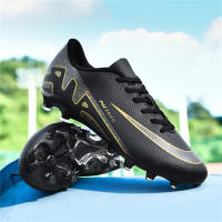 Nuevos Zapatos De Fútbol Ultraligeros Para Hombres Con Suela De Goma Respirables Y Microfibra Botas De Fútbol De Interior Con Tornillo Largo Entrenamiento Deportes Y Moda - details 14