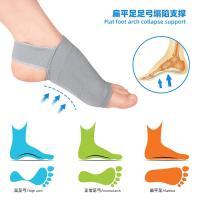 Almohadillas De Apoyo De Arco De Silicona Para Mujer Y Hombre Corregidor De Pies Planos Alivio Del Dolor De Fascitis Plantar Ortóticas Transpirables Antideslizantes Y Absorbentes De Impacto - details 1