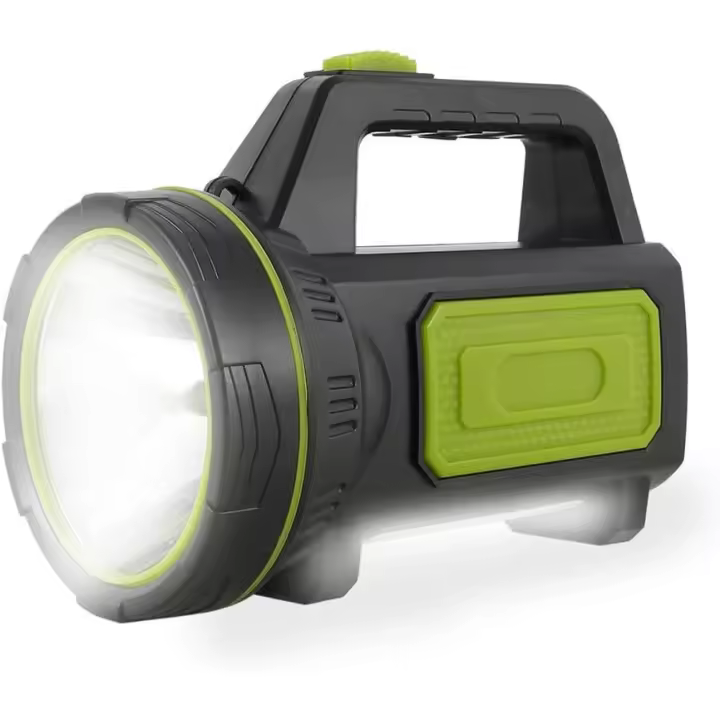 Linterna LED ultra potente recargable por USB, 135 000 lúmenes, 6000 mAh, con luz lateral, linterna impermeable de alta potencia para emergencias, senderismo, camping y caza - 1