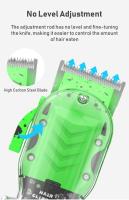 CasaSofia- PRITECH Cortar Pelo Profesional, Cortapelos Hombre y Recortadora de Barba (12Pcs/Inalámbrico/Recargable/USB/LCD Pantalla/2000mAh/3h), Recortador Pelo Barba Kit para Familia, Peluqueros. (Azul) - details 3