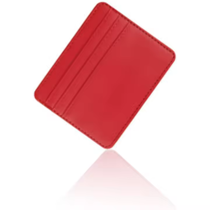 Bloque de cuero Ultra Slim Wallet, titular de la tarjeta de Crédito Wallet, claims tarjets y billetes de Banco para helbres y Mujeres - 1