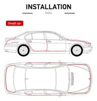 BLALION Sellado De Puerta De Coche 10m Protector De Borde Guardia Universal Para Automóviles Sellado De Resina Antipolvo Aislante De Ruido PVC+Acero - details 11