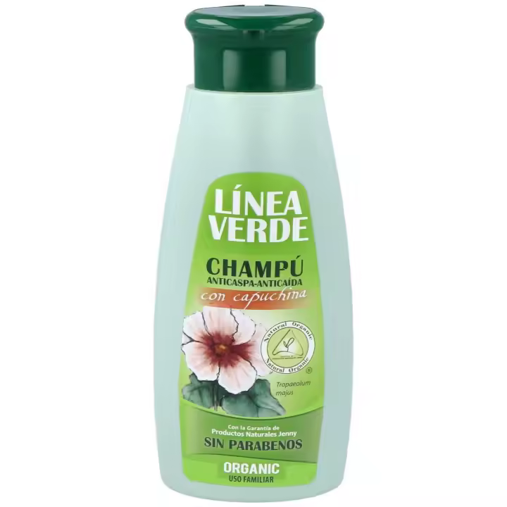 Linea Verde Champú Anticaspa-Anticaida Capuchina 400Ml - 1