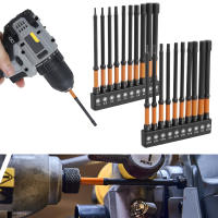 Juego De 10/20 Piezas De Bits Hexagonales De Impacto S2 Alloy Steel Con Punta Magnética Para Taladro 1/4 Pulgada SAE Y Metrico Para Taladro - details 7