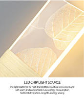 Lámpara De Pared LED Moderna Nórdica En Acrílico Láser Para Dormitorio Y Sala De Estar Luz De Noche Lateral 27cm 6W 85-265V Incluye Bombilla Instalación En Pared - details 7