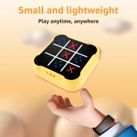 Juego De Mesa Portátil Multifuncional 3en1 TIC-TAC-TOE Y Ajedrez Para Niños Juguete Educativo Handheld Con Pantalla Táctil Regalo Ideal - details 3