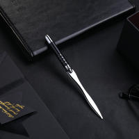 Cuchillo Para Abrir Letras De Metal En Forma De Sobres 1pc Regalo Creativo Para Oficina Hoja De Acero Inoxidable Para Cortar - details 12