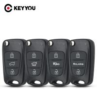 Carcasa De Llave Remota KEYYOU Para Kia K2 K5 Rio 3 Picanto Ceed Cerato Sportage Y Hyundai I20 I30 IX35 I35 Plástico ABS - details 0