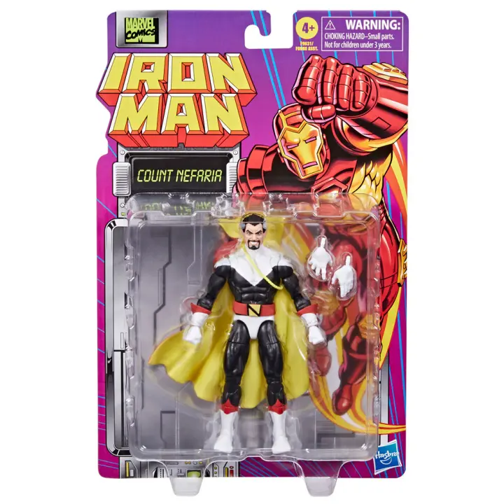 Figura Count Nefaria Iron Man Marvel 15cmFigura  Coleccionable - Idea de Regalo- Mercancia Oficial - Juguetes para Niños y Adultos - Movies Fans - Muñeco para Coleccionistas y Exposición - 1