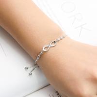 Pulsera Mujer Plata de Infinite Amor Pulseras de Zirconia Cúbica Corazón,Pulsera Mujer Plata - details 4