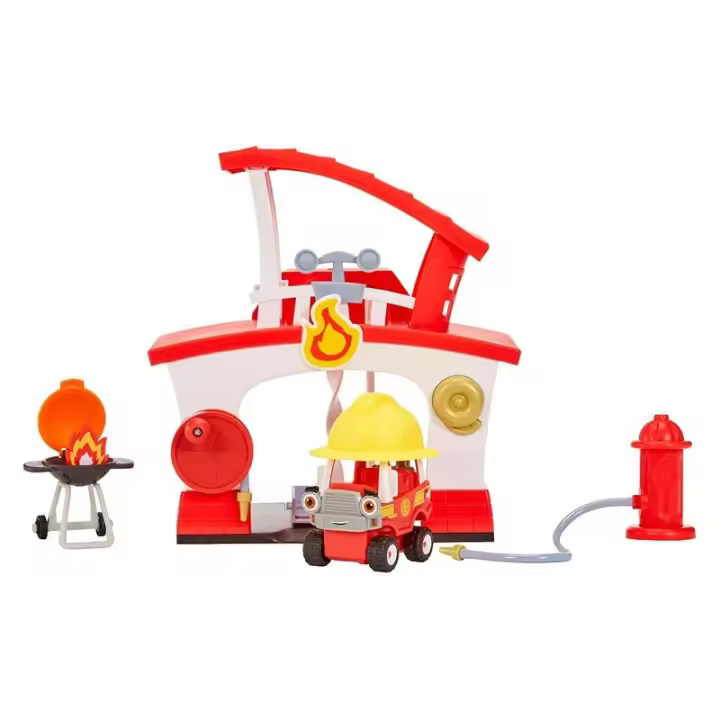 Estacíon de bomberos Cozy Coupe Little Tikes con camión y accesorios - 1