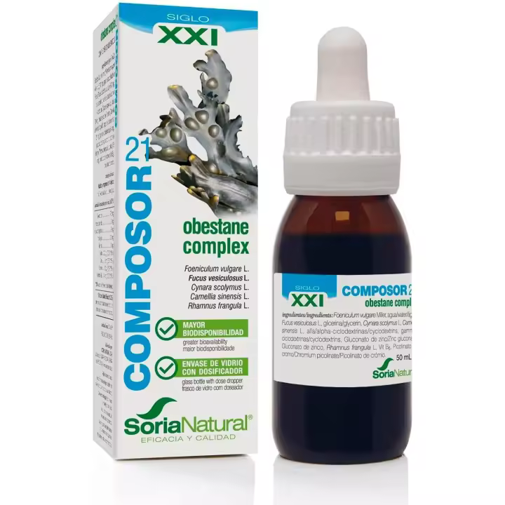 Soria Natural COMPOSOR 21 OBESTANE - Adelgazamiento y Pérdida de Volumen - 1